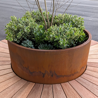 Corten Steel Terrace Furniture Range